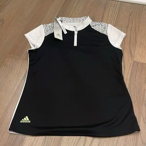 Girls Adidas golf shirt.  NWT.  Size 11-12.